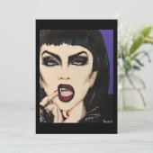 ‘Night on the Doorstep’ Painting Small-Scale Print 招待状 (スタンド正面)