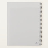 Night Owl Aesthetic Midnight Cartographer Academia プランナー手帳 (裏面)