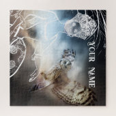 Night Owl and Lady ジグソーパズル (横)