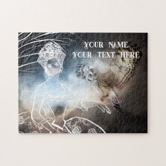 Night Owl and Lady ジグソーパズル