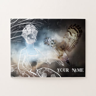 Night Owl and Lady ジグソーパズル