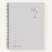 Night Owl Dark Academia Scholarly  ノートブック (正面)