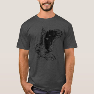Night Owl For Owl Lovers, Owl Fans, Owl Art Graphi Tシャツ