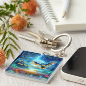 Night Owl & Morning Eagle：天空の旅 キーホルダー (正面右)