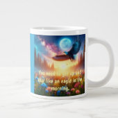 Night Owl & Morning Eagle：天空の旅 ジャンボコーヒーマグカップ (右)