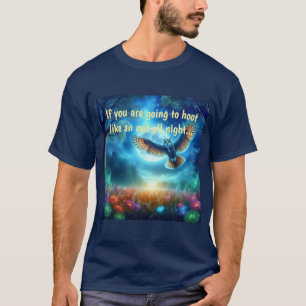 Night Owl & Morning Eagle：天空の旅 Tシャツ