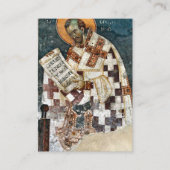 Night Prayer of St. John Chrysostom Prayer Card    プレイスカード (正面)