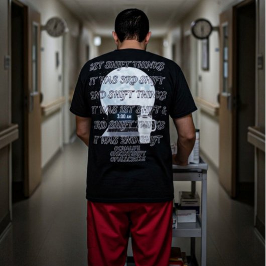 Night Shift CNA Tシャツ