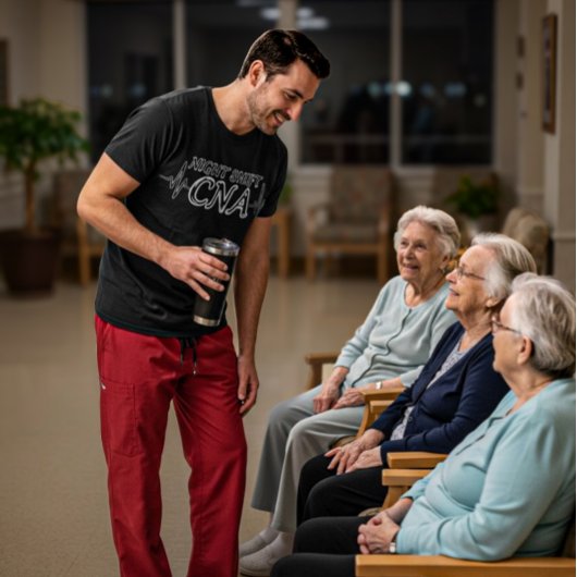 Night Shift CNA Tシャツ