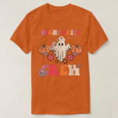 Night Shift Crew Nursing RN Nurse Ghost Ghouls Spo Tシャツ (デザイン正面)