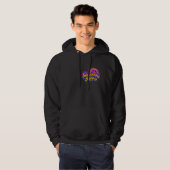 Night Shift – Nocturnal Signal Neon Hoodie パーカ (正面フル)