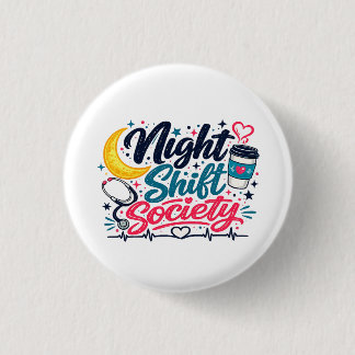 Night Shift Society 缶バッジ