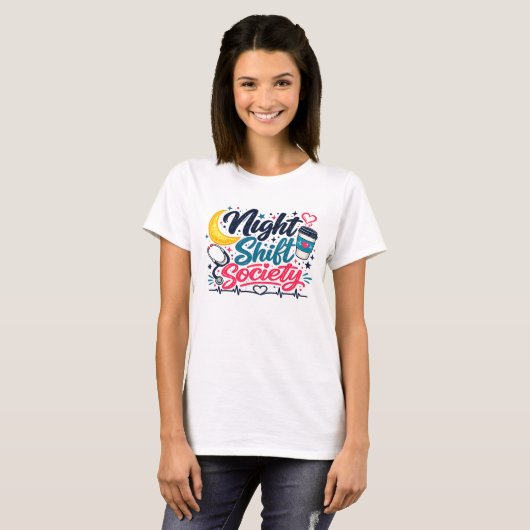 Night Shift Society Tシャツ (正面フル)