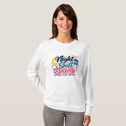 Night Shift Society Tシャツ (正面フル)