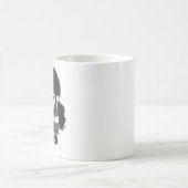 Night Shift Survivor Relatable Chibi Nurse Illustr コーヒーマグカップ (中央)