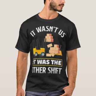 Night Shift Worker Overnight Shift Funny Shift Wor Tシャツ
