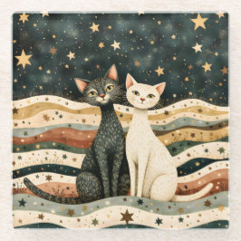 Night Sky ガラスコースター