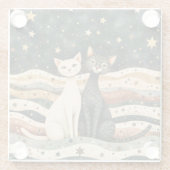 Night Sky ガラスコースター (裏面)