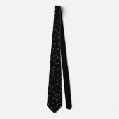 Night Sky Astrology Constellations Tie ネクタイ (正面)