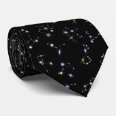 Night Sky Astrology Constellations Tie ネクタイ (ロール)