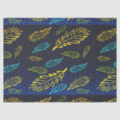 Night Sky Autumn Leaves Set 1 薄葉紙 (正面)