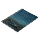 Night Sky Dreamer Grassfield Notebook ノートブック (左側)