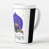  Night Sky Mosque Tumbler – Islamic Center Design カフェラテマグ (右アングル)