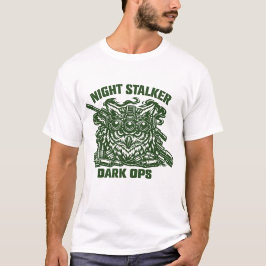 Night Stalker Dark Ops Tee Tシャツ (正面)