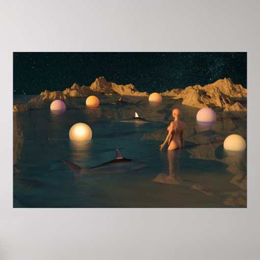 Night Swimming ポスター (正面)