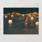 Night Swimming ポストカード (正面)