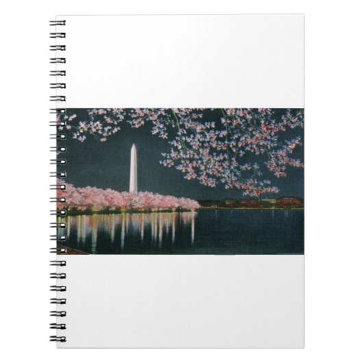 Night.tifのPAU42ワシントン州 ノートブック (正面)