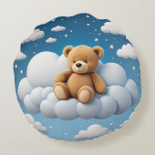 night time friend ラウンドクッション (裏面)