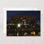 Night Time in山クレメンス，ミシガン州アメリカ ポストカード (正面/裏面)