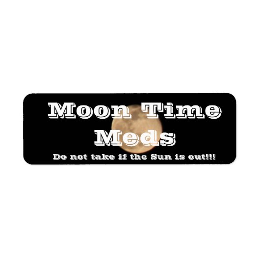 Night Time Medラベル ラベル (正面)