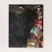 Night Traffic at Lincoln Center New York City NYC ジグソーパズル (縦)