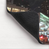 Night Traffic at Lincoln Center New York City NYC マウスパッド (コーナー)