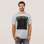 Night Vector | Grid Lock Signal Mapping tee Tシャツ (正面フル)