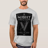 Night Vector T-Shirt Tシャツ (正面)