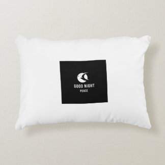 Night vibe image printed pillow アクセントクッション