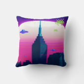 Night Waves and Vapor Daze クッション (裏面)