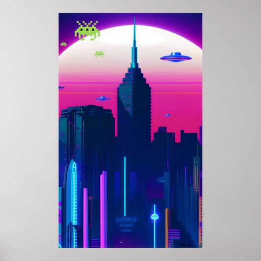 Night Waves and Vapor Daze ポスター (正面)