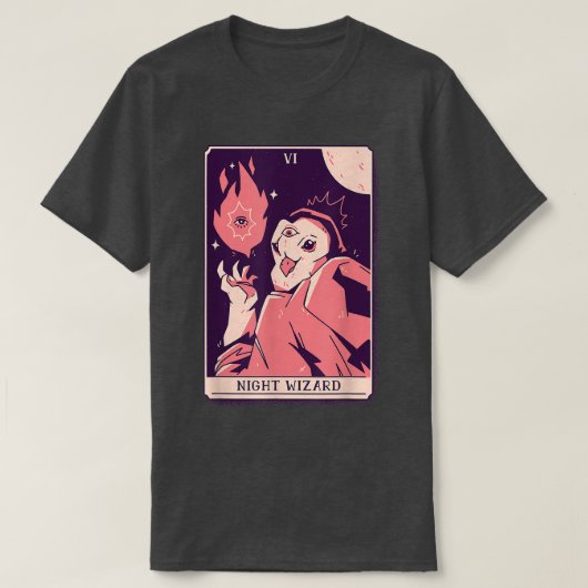 Night Wizard Tarot Tシャツ (デザイン正面)