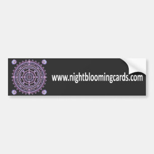 Nightbloomingはバンパーステッカーを梳きます バンパーステッカー