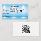Nightclub Band Standard、3.5インチx 2.0インチ名刺 名刺 (正面/裏面)