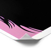 Nightclubbin' Inspired Original Icon Design Print ポスター (角)