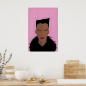 Nightclubbin' Inspired Original Icon Design Print ポスター (キッチン)