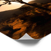 Nightfall begins at Joshua Tree ポスター (角)