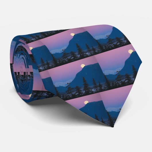 Nightfall in Alaska ネクタイ (ロール)