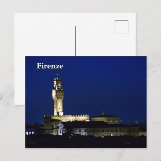 Nightfall in Firenzeはがき ポストカード (正面/裏面)