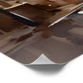 Nightfall in Gion – アートプリントコレクション ポスター (角)